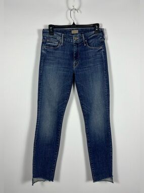 MOTHER The Looker Ankle Step Fray Size 26 Inseam 27”